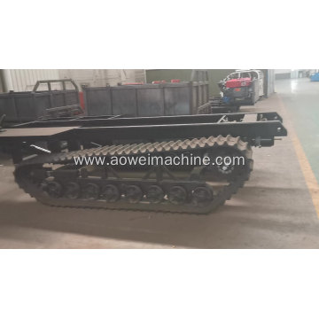 4TON 5TON 10ton rubber steel crawler chassis undercarriage